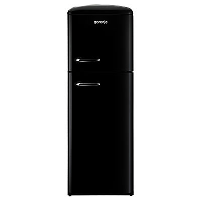 Gorenje RF60309OBK Freestanding Fridge Freezer, A++ Energy Rating, Right-Hand Hinge, 60cm Wide, Black Gorenje RF60309OBK Freestanding Fridge Freezer, A++ Energy Rating, Right-Hand Hinge, 60cm Wide, Black